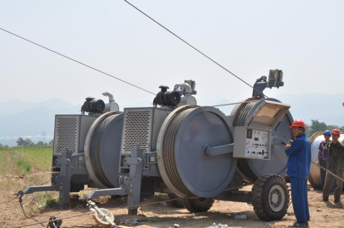 Extracteur hydraulique de câble de 3 tonnes par transmission aérienne pour le ficelage